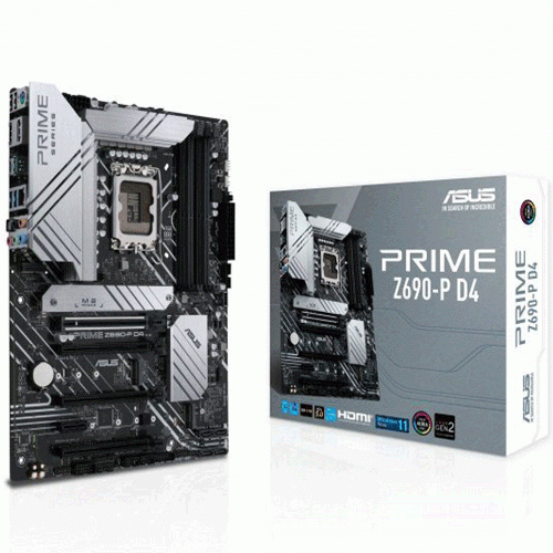 مادربرد ایسوس PRIME Z690-P D4 ASUS PRIME Z690-P D4 LGA 1700 Motherboard