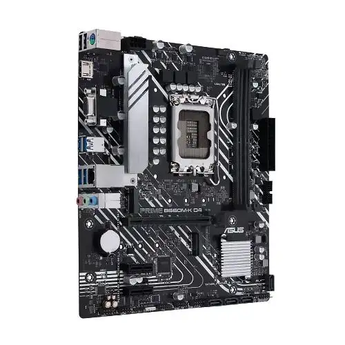 مادربرد ایسوس Prime B660M-K D4 با سوکت 1700 ASUS Prime B660M-K D4 LGA1700 Motherboard