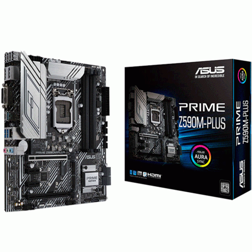 مادربرد ایسوس PRIME Z590M-PLUS سوکت 1200 ASUS PRIME Z590M-PLUS LGA 1200 Motherboard