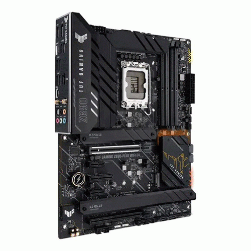 مادربرد گیمینگ ایسوس TUF GAMING Z690-PLUS D5 ASUS TUF GAMING Z690-PLUS DDR5 LGA 1700 Motherboard