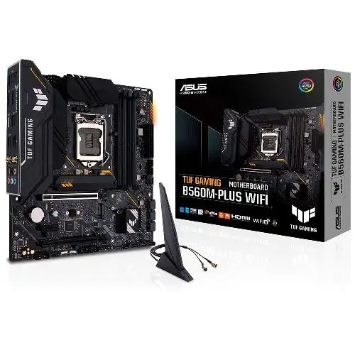 ASUS TUF GAMING B560M-PLUS WIFI LGA 1200 Motherboard