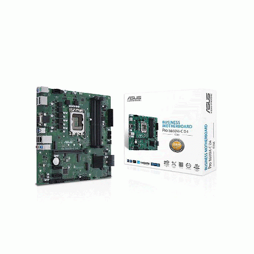 ASUS Pro B660M-C D4-CSM Motherboard