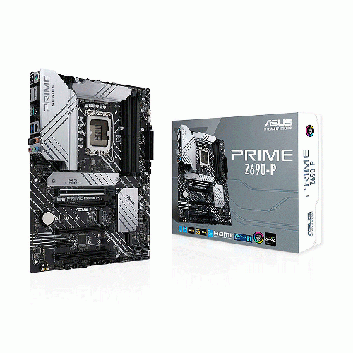 ASUS PRIME Z690 P D4 CSM LGA1700 12th Gen ATX Motherboard
