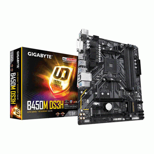 Gigabyte B450M DS3H AM4 Motherboard