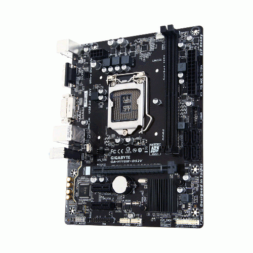 Gigabyte GA-H110M-DS2V LGA 1151 Motherboard