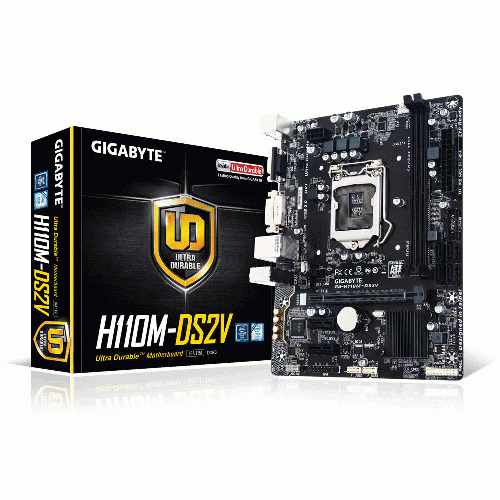 Gigabyte GA-H110M-DS2V LGA 1151 Motherboard