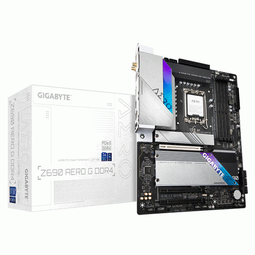 Gigabyte Z690 AERO G (rev. 1.0) LGA1700 12th Gen ATX Motherboard