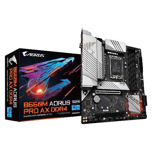 Gigabyte B660M AORUS PRO AX DDR4 rev. 1.x LGA 1700 Motherboard