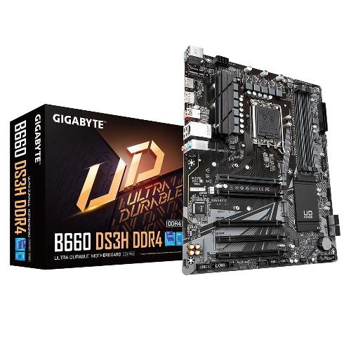 Gigabyte B660 DS3H DDR4 (rev. 1.0) LGA1700 12th Gen Motherboard