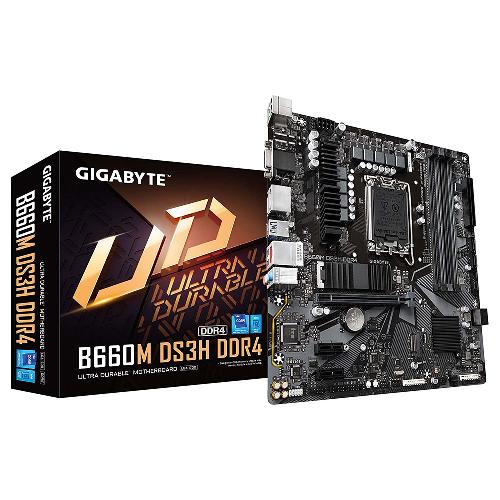 Gigabyte B660 DS3H AX DDR4 (rev. 1.0) LGA1700 12th Gen ATX Motherboard