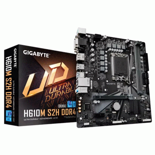 Gigabyte H610M S2H DDR4 LGA 1700 Motherboard