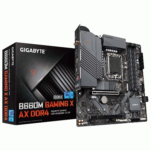 Gigabyte B660M GAMING X AX DDR4 LGA1700 Motherboard