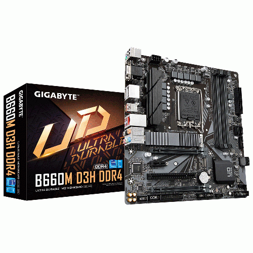 Gigabyte B660M D3H DDR4 Motherboard