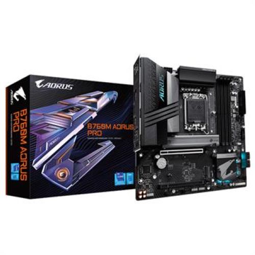 GigaByte B760M AORUS PRO rev. 1.0 LGA 1700 DDR4 13th Gen ATX Motherboard