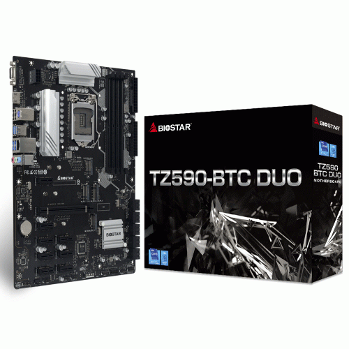 Biostar TZ590-BTC DUO 1200 Motherboard