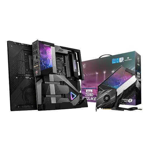 مادربرد ام اس آی MEG Z590 GODLIKE MSI MEG Z590 GODLIKE LGA1200 11th Gen Motherboard