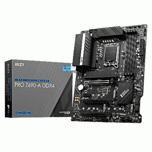 مادربرد ام اس آی PRO Z690-A WIFI سوکت 1700 MSI PRO Z690-A WIFI DDR5 LGA 1700 Motherboard