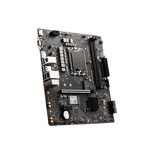 مادربرد ام اس آی PRO H610M-G WIFI DDR4 MSI PRO H610M-G WIFI DDR4 LGA1700 Mainboard