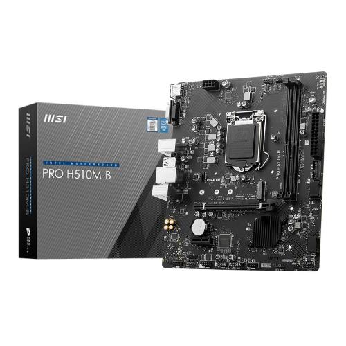 MSI PRO H510M-B Intel LGA 1200 M-ATX Motherboard