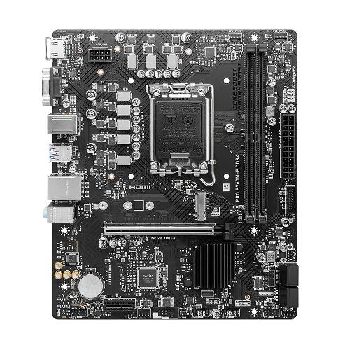 MSI PRO B760M-E DDR4 LGA 1700 Motherboard