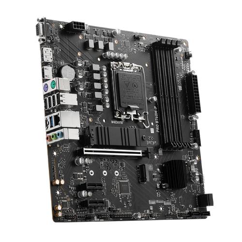 MSI PRO B760M-P DDR5 Intel LGA1700 M-ATX Motherboard