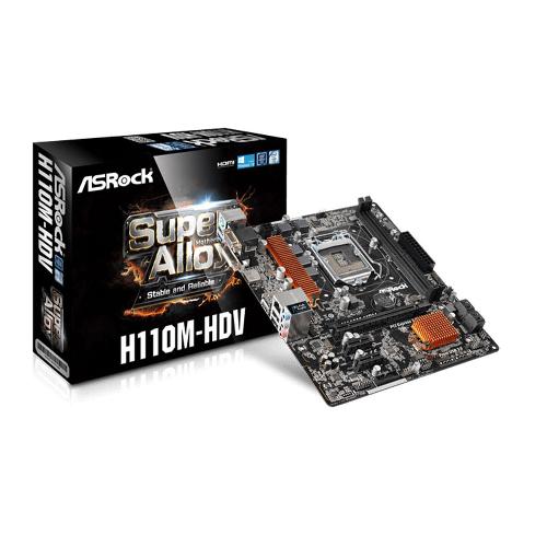 ASRock H110M-HDV LGA 1151 Motherboard