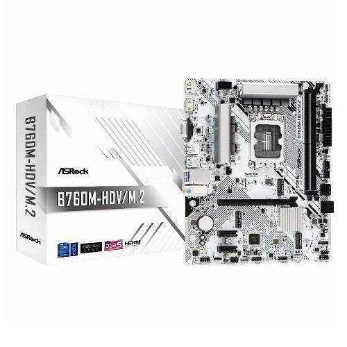 مادربرد ازراک مدل B760M-HDV/M.2 D5 ASRock B760M-HDV/M.2 D5 Motherboard
