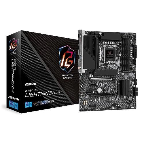 مادربرد ازراک مدل Z790 PG Lightning/D4 Asrock Z790 PG Lightning/D4 LGA1700 13th Gen ATX Motherboard