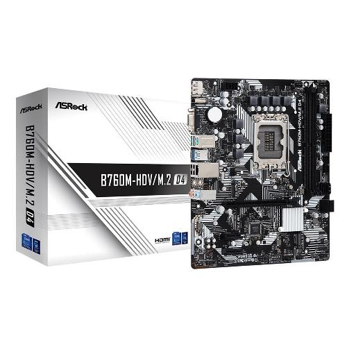 Asrock B760M-HDV/M.2 D4 Motherboard