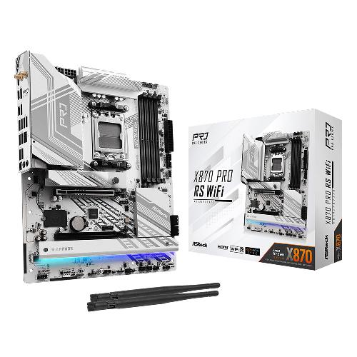 ASROCK X870 Pro RS WiFi Motherboard + CPU Ryzen 7(9800x3D)