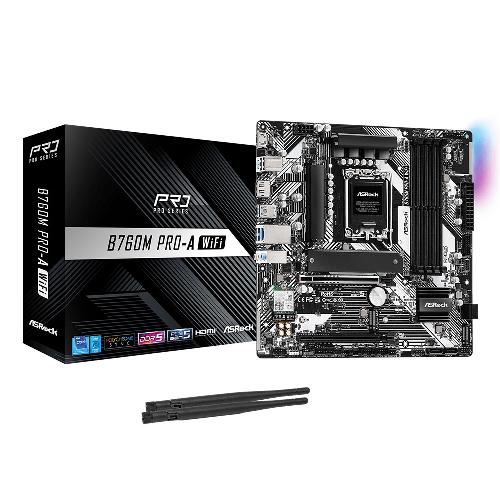 مادربرد ازراک مدل B760M Pro-A WiFi DDR5 AsRock B760M Pro-A WiFi DDR5 Motherboard
