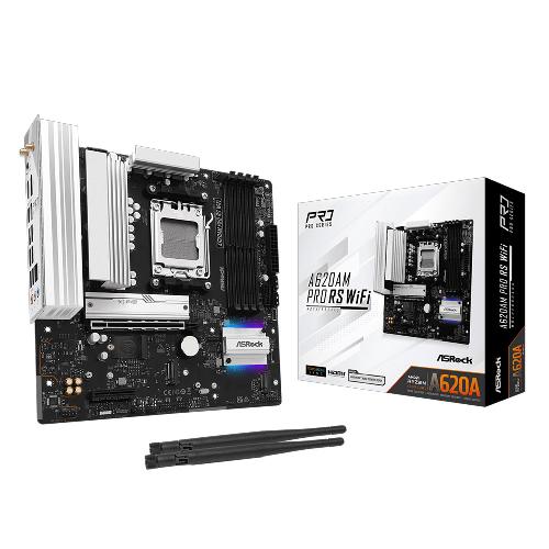 ASROCK A620AM Pro RS WiFi Motheroard + Ryzen 5 8400F CPU