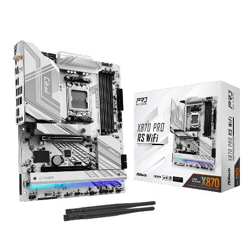 ASROCK X870 Pro RS WiFi Motherboard + Ryzen 5 9600X CPU