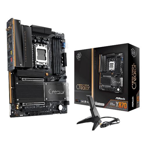 ASROCK X870 Taichi Creator Motherboard + Ryzen 7 9800x3D CPU