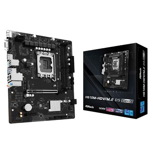 ASRock H610M-HDV/M.2 D5 Gen5