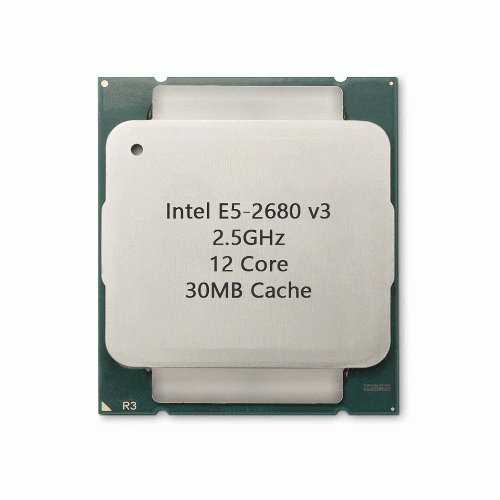 سی پی یو اینتل مدل زئون ای 5 2680 وی تری با فرکانس 2.5 گیگاهرتز Intel Xeon E5-2680 V3 12Core 2.5GHz LGA2011-3 Haswell CPU
