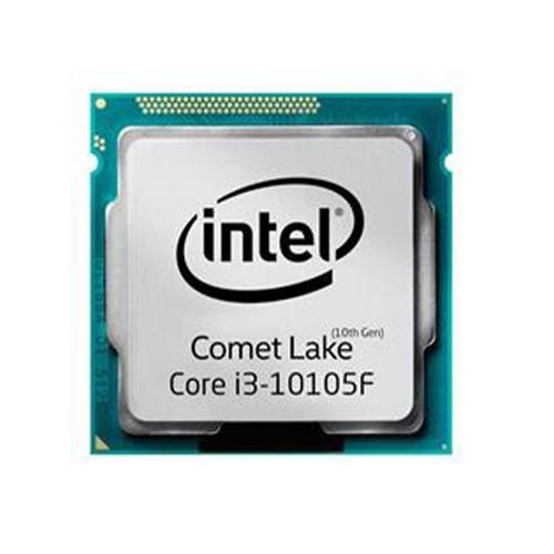 پردازنده تری اینتل مدل Core i3-10105F با فرکانس 3.7 گیگاهرتز Intel Core i3-10105F 3.7GHz LGA 1200 Comet Lake TRAY CPU