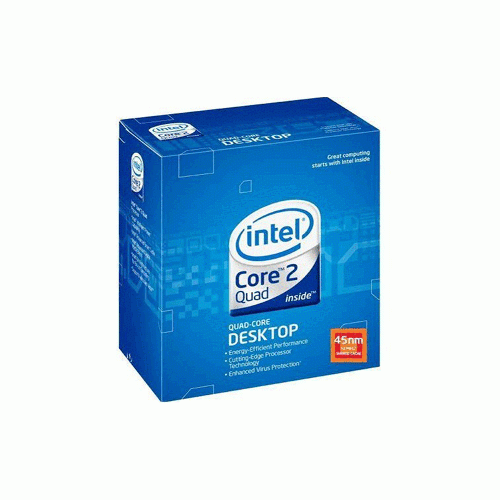 پردازنده تری اینتل مدل Q9450 با فرکانس 2.66 گیگاهرتز Intel Core 2 Quad Q9450 2.66GHz 12M Cache LGA 775 TRAY Yorkfield TRAY CPU