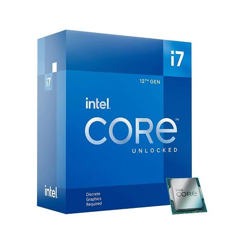 پردازنده CPU اینتل باکس Core i7-12700KF فرکانس 2.70 گیگاهرتز Core i7-12700KF 2.70GHz FCLGA 1700 Alder Lake BOX CPU