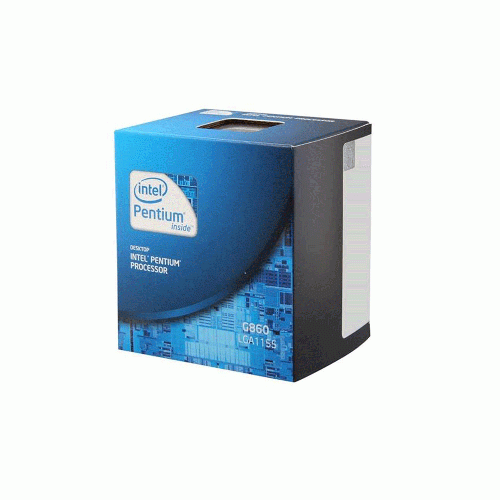 پردازنده تری اینتل Pentium G860 فرکانس 3.0 گیگاهرتز Intel Pentium G860 3.0GHz LGA 1155 Sandy Bridge TRAY CPU