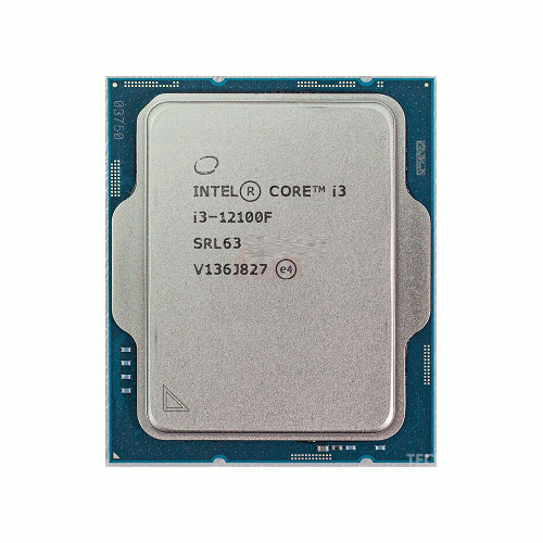 پردازنده CPU اینتل باکس Core i3-12100F فرکانس 3.3 گیگاهرتز Core i3-12100F 3.3GHz FCLGA 1700 Alder Lake BOX CPU