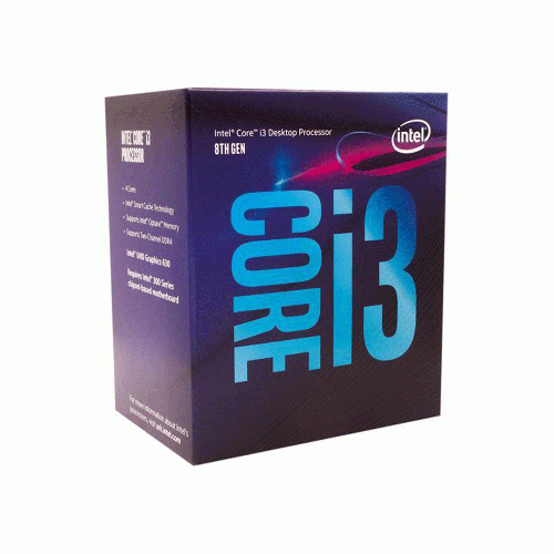 پردازنده مرکزی اینتل سری Coffee Lake مدل Core i3-8300T همراه با پک کامل Intel Coffee Lake Core i3-8300T CPU With BOX