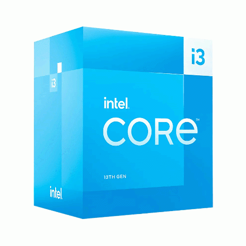 پردازنده اینتل مدلCore i3 13100 Intel Core i3 13100 Raptor Lake LGA1700 13th Gen Box Processer