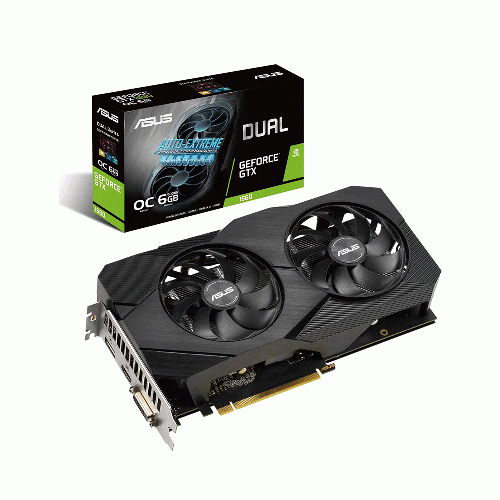 ASUS DUAL GTX1660 O6G EVO 6GB Graphics card