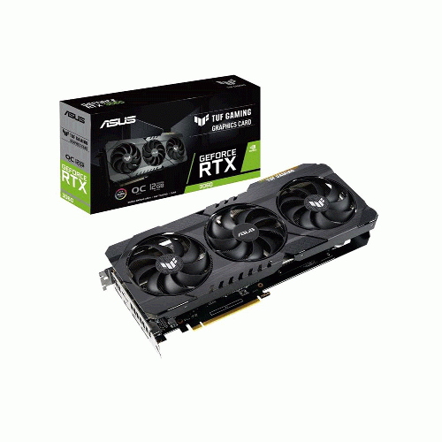 کارت گرافیک 12 گیگابایت ایسوس مدل RTX3060 TUF OC ASUS TUF-RTX3060-O12G-GAMING Graphics Card