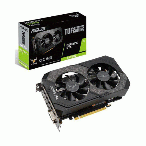 کارت گرافیک ایسوس مدل TUF-GTX1660S-O6G-GAMING با حافظه 6 گیگابایت ASUS TUF-GTX1660S-O6G-GAMING Graphics Card