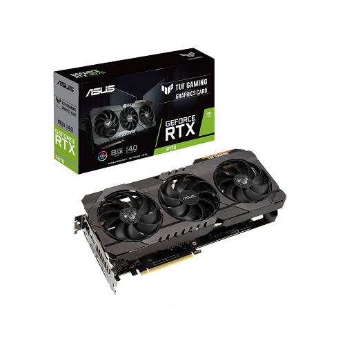 کارت گرافیک ایسوس مدل TUF-RTX3070TI-8G-GAMING با حافظه 8 گیگابایت Asus TUF-RTX3070TI-8G-GAMING GDDR6X Graphics Card