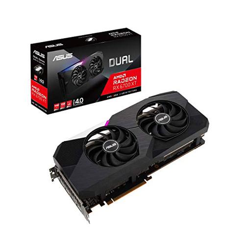 ASUS DUAL-RX6700XT-12G Graphics Card