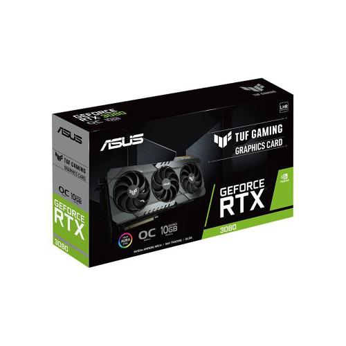 کارت گرافیک ایسوس TUF RTX3080 O10G V2 GAMING ASUS TUF Gaming GeForce RTX 3080 V2 OC 10GB GDDR6X Graphics cards