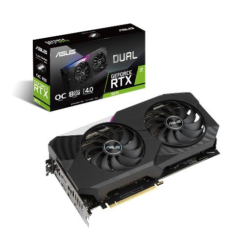 ASUS DUAL-RTX3070-O8G-V2 Graphics Card
